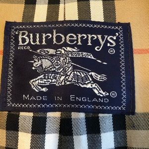 Men’s Burberry trench coat